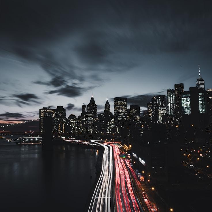 Sunset outdoors in France